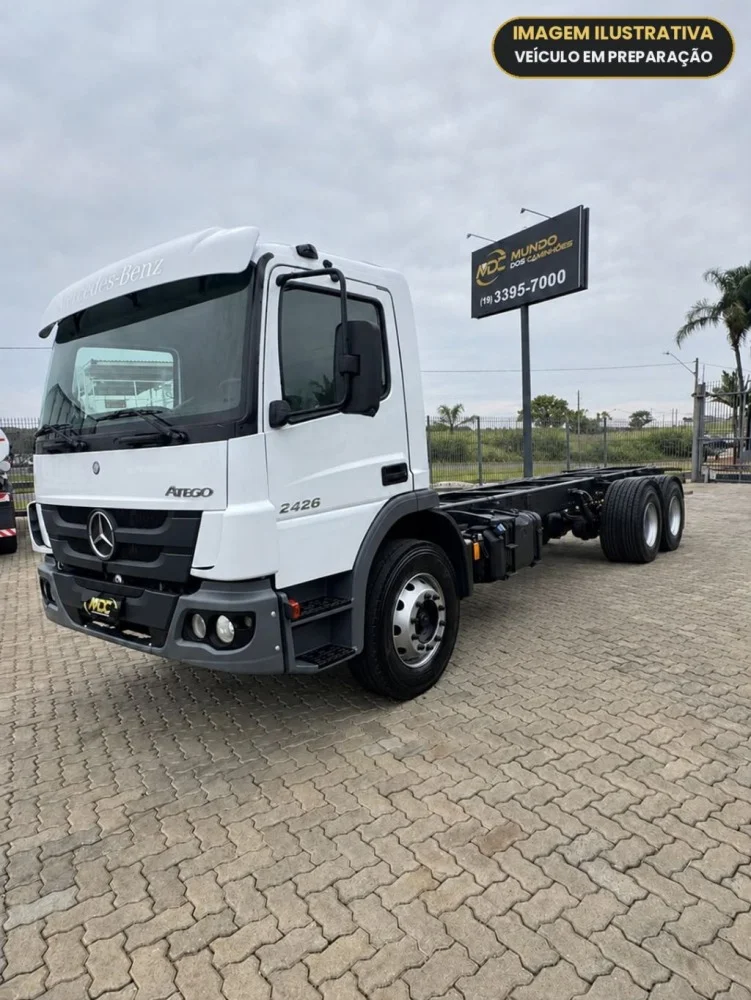 MERCEDES-BENZ MB ATEGO 2426 2020 6X2 NO CHASSI (EM PREPARAÇÃO)